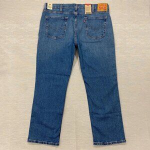 Levi's 514 Straight Leg Jeans Men's 40 x 30 Regular Fit Medium Wash Denim